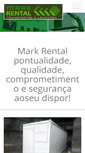 Mobile Screenshot of markrental.com.br